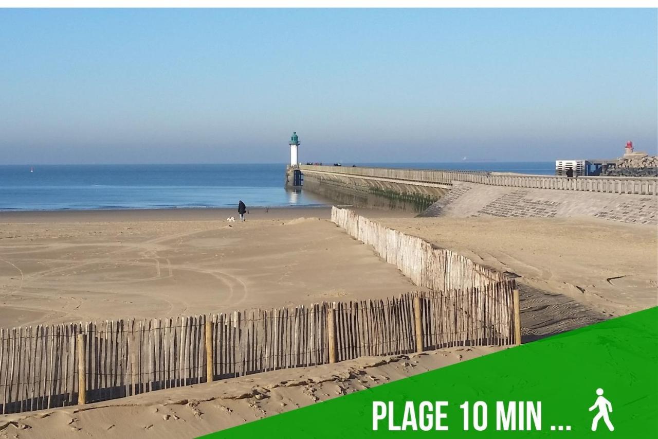 Joli Petit T2 Terrasse Proche Du Phare Apartment Calais Luaran gambar